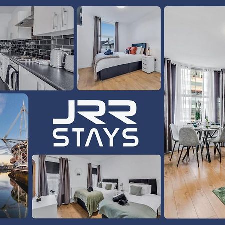 Cardiff Stylish 2 Bedroom Sleeps 6 Wi-Fi - Jrr Stays Bagian luar foto