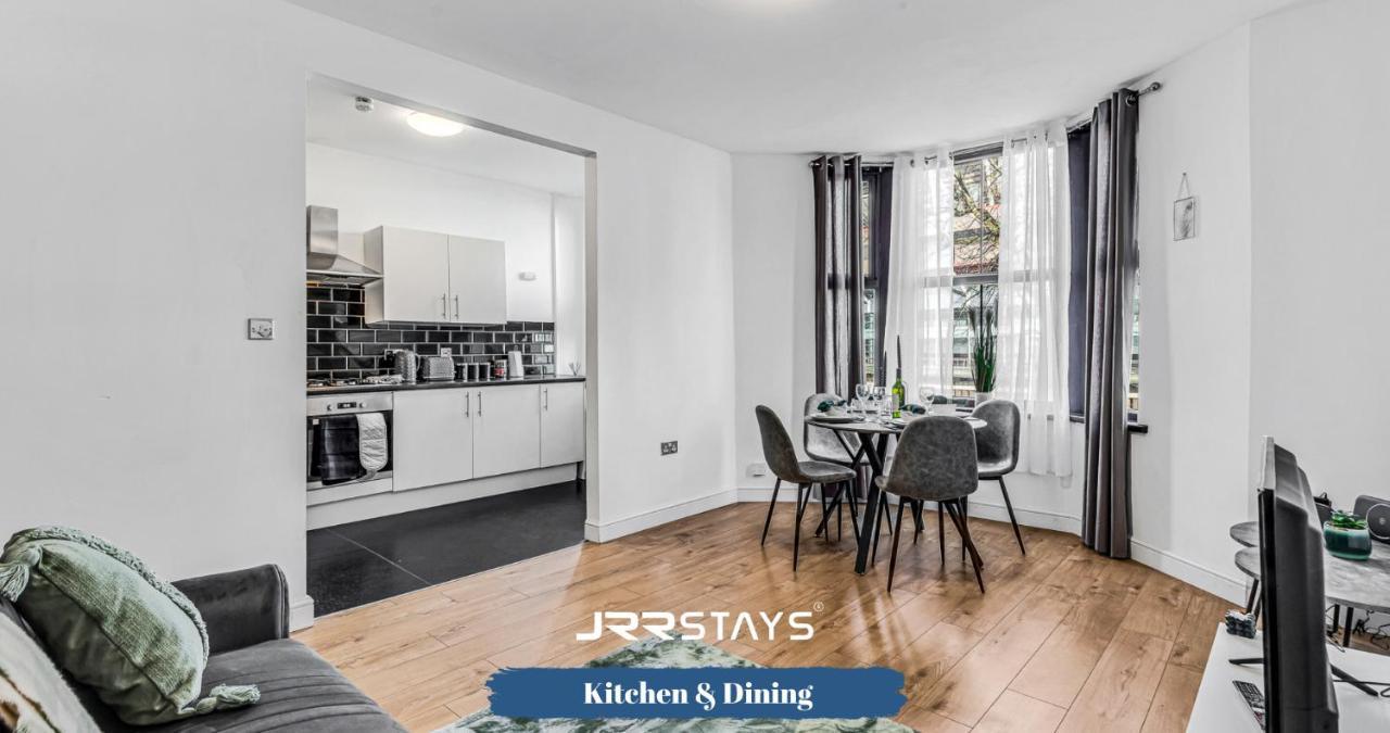 Cardiff Stylish 2 Bedroom Sleeps 6 Wi-Fi - Jrr Stays Bagian luar foto