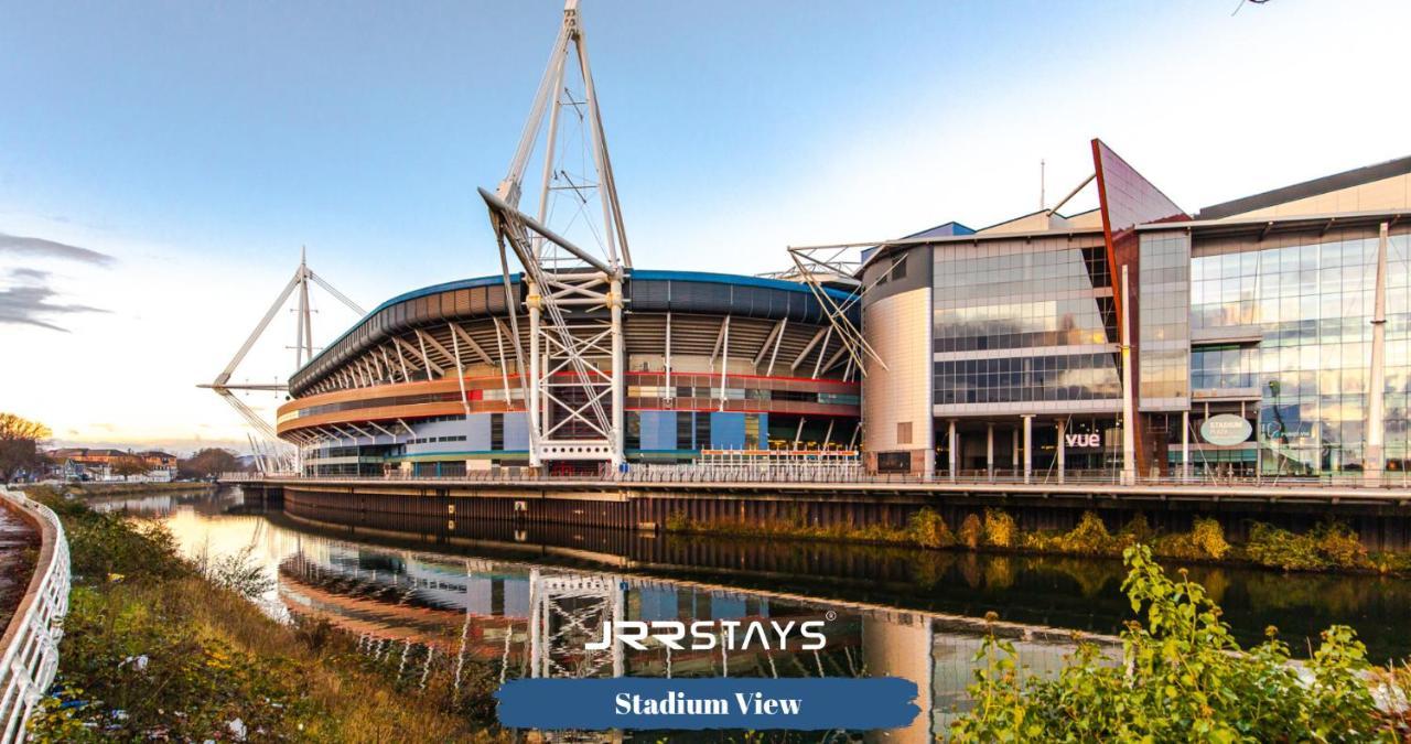 Cardiff Stylish 2 Bedroom Sleeps 6 Wi-Fi - Jrr Stays Bagian luar foto