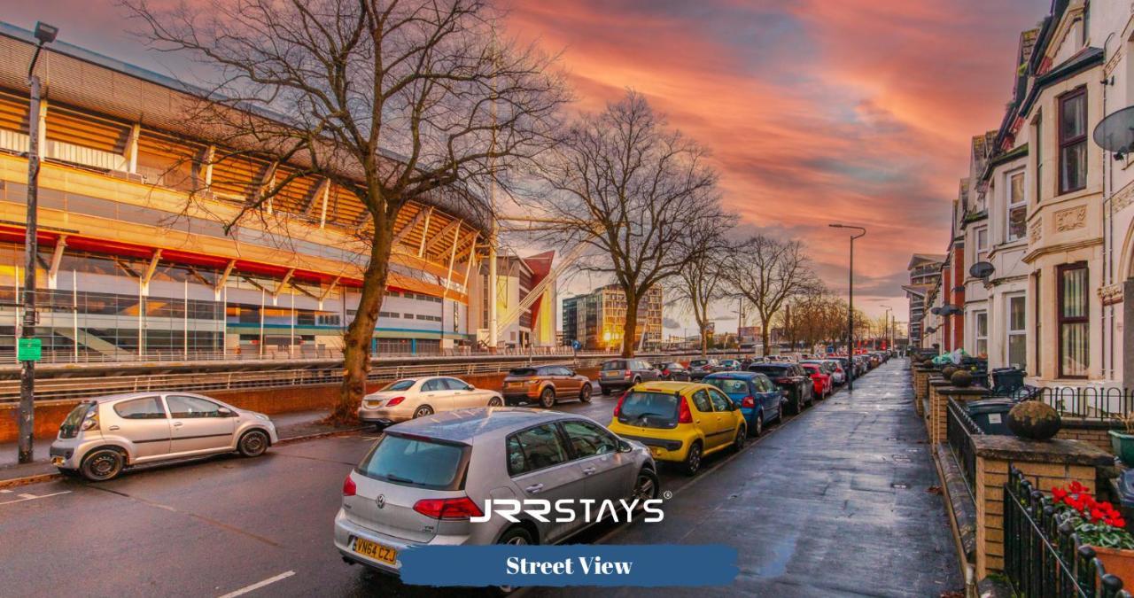 Cardiff Stylish 2 Bedroom Sleeps 6 Wi-Fi - Jrr Stays Bagian luar foto